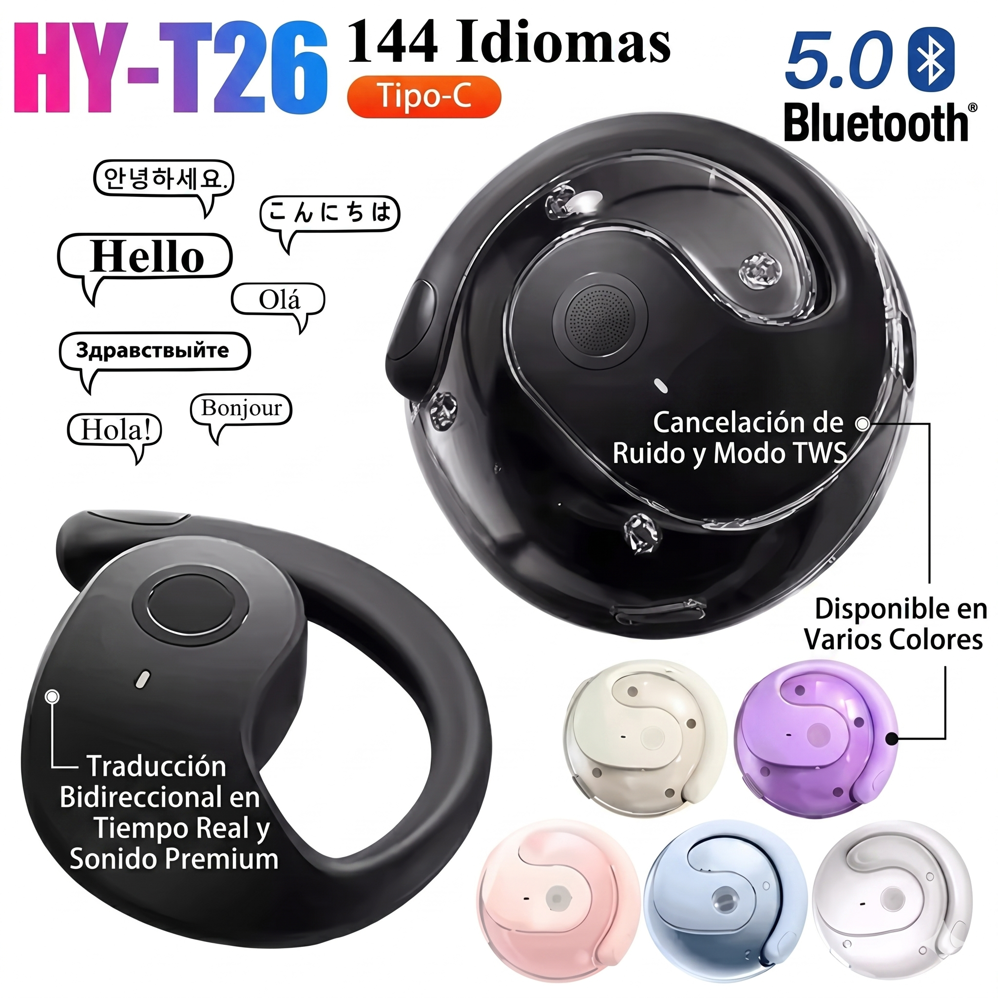 Audifonos traductores Transpeak