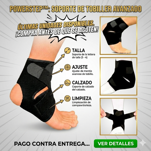 2x1 Tobillera deportiva de compresion